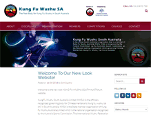 Tablet Screenshot of kungfuwushusouthaustralia.com